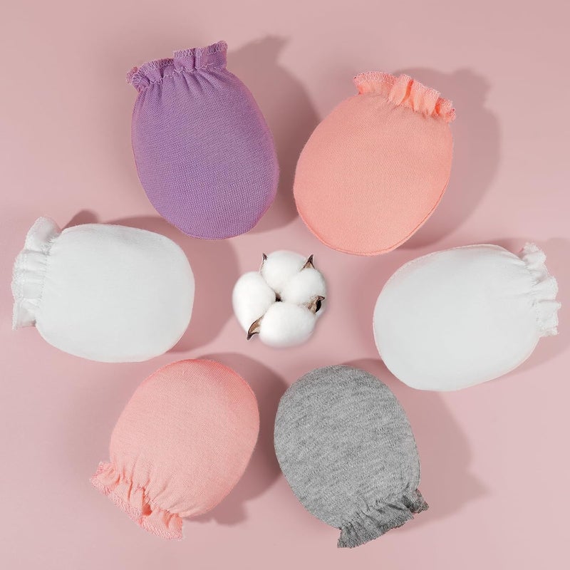 ONESING Baby Mittens - Newborn Mittens No Scratch 0-6 Months Warm for Newborn Baby Boys & Girls - Image 4